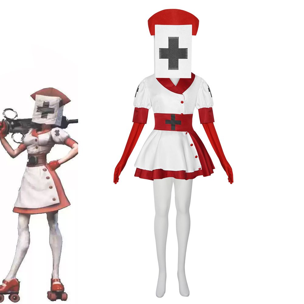 Anime Cosplay Nurse - Game Dark Deception Reaper Nurses Cosplay