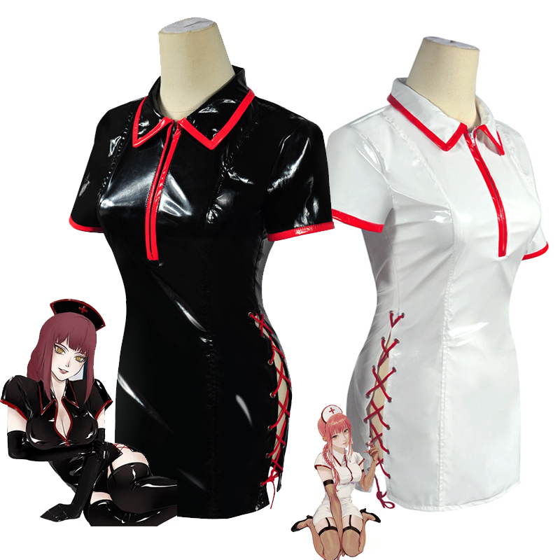 Anime Cosplay Nurse - Anime Máy Cưa Xích Người Trang