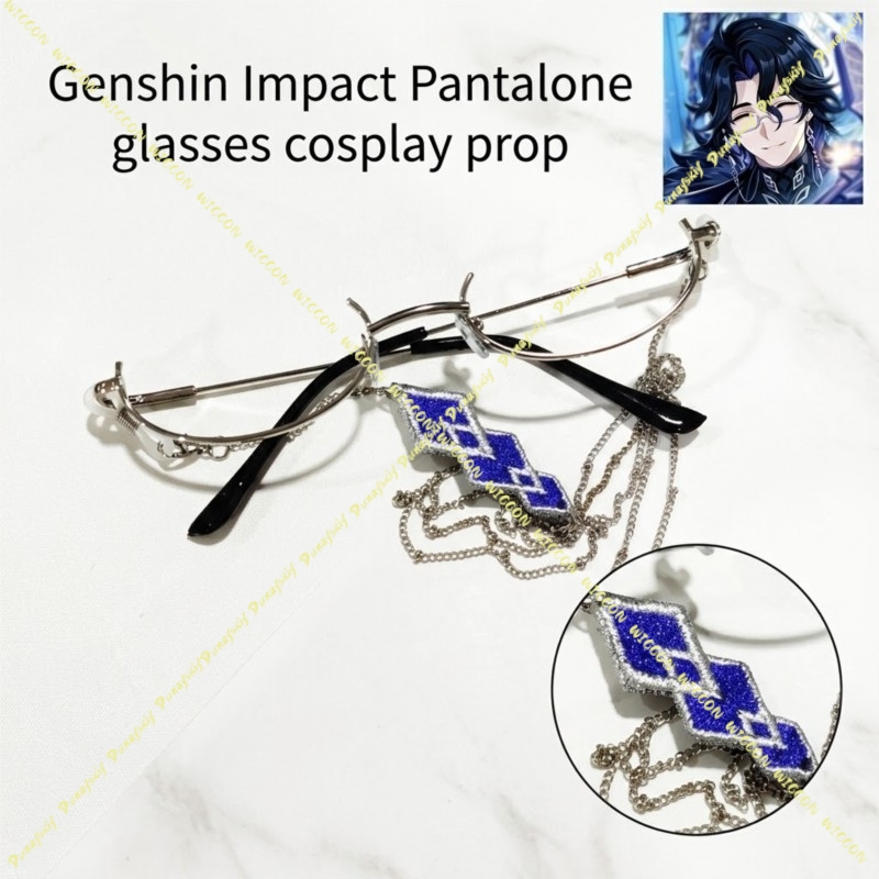 Game Genshin Impact Pantalone  - đánh giá và giá Cosplay Anime Black Hair