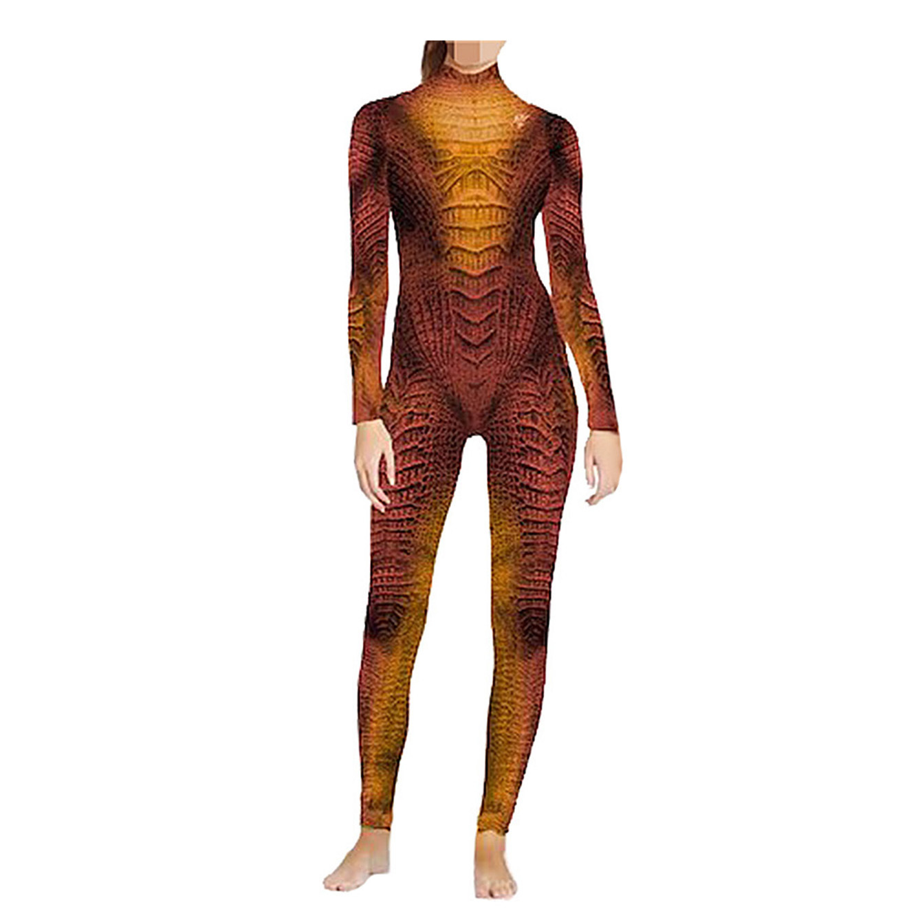 Reptile Animal performance cos - đánh giá và giá Anime Cosplay Jumpsuit