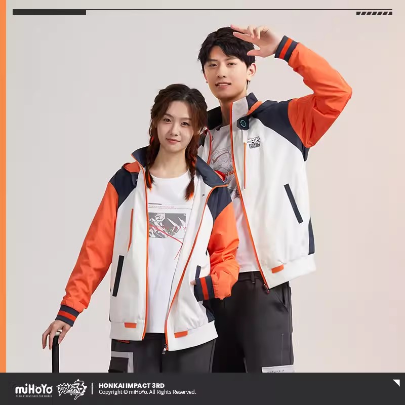 miHoYo Game Kiana Coat Honkai  - đánh giá và giá Anime Cosplay For Couples