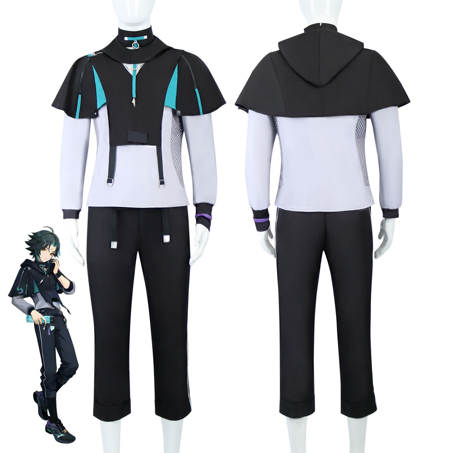 Halloween XIAO Costumes Game G - đánh giá và giá Anime Cosplay Outfits Male