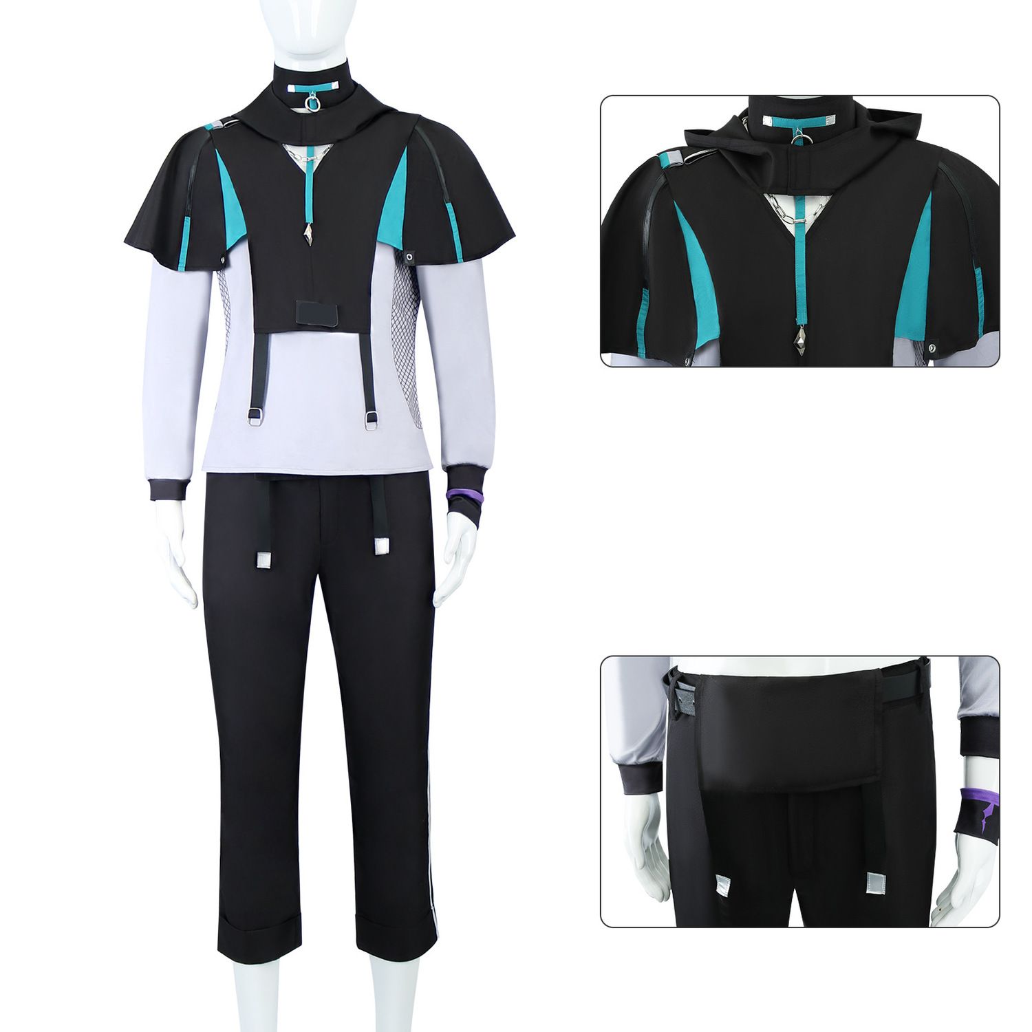 Halloween XIAO Costumes Game G - đánh giá và giá Anime Cosplay Outfits Male