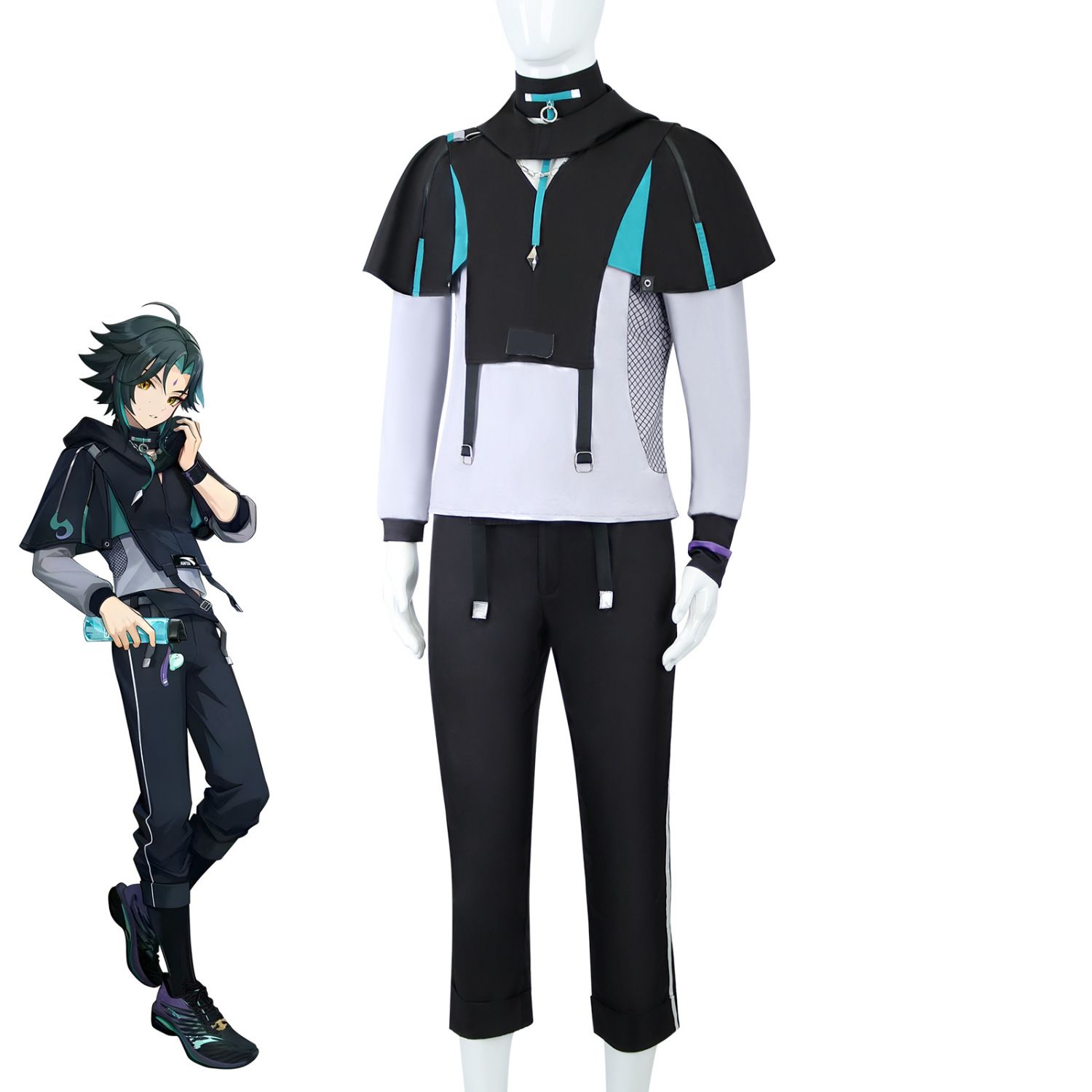 Halloween XIAO Costumes Game G - đánh giá và giá Anime Cosplay Outfits Male