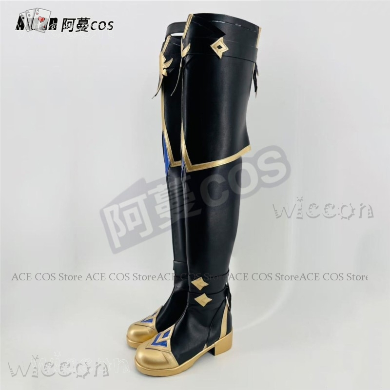 Genshin Impact Lohen High Knee - đánh giá và giá Anime Cosplay Plus Size