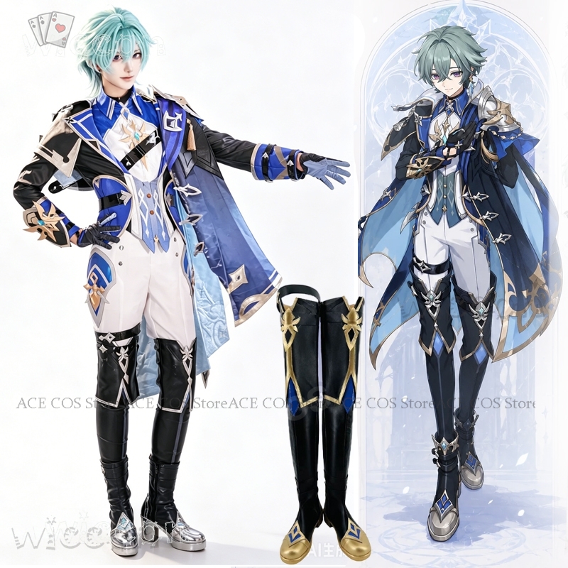 Genshin Impact Lohen High Knee - đánh giá và giá Anime Cosplay Plus Size