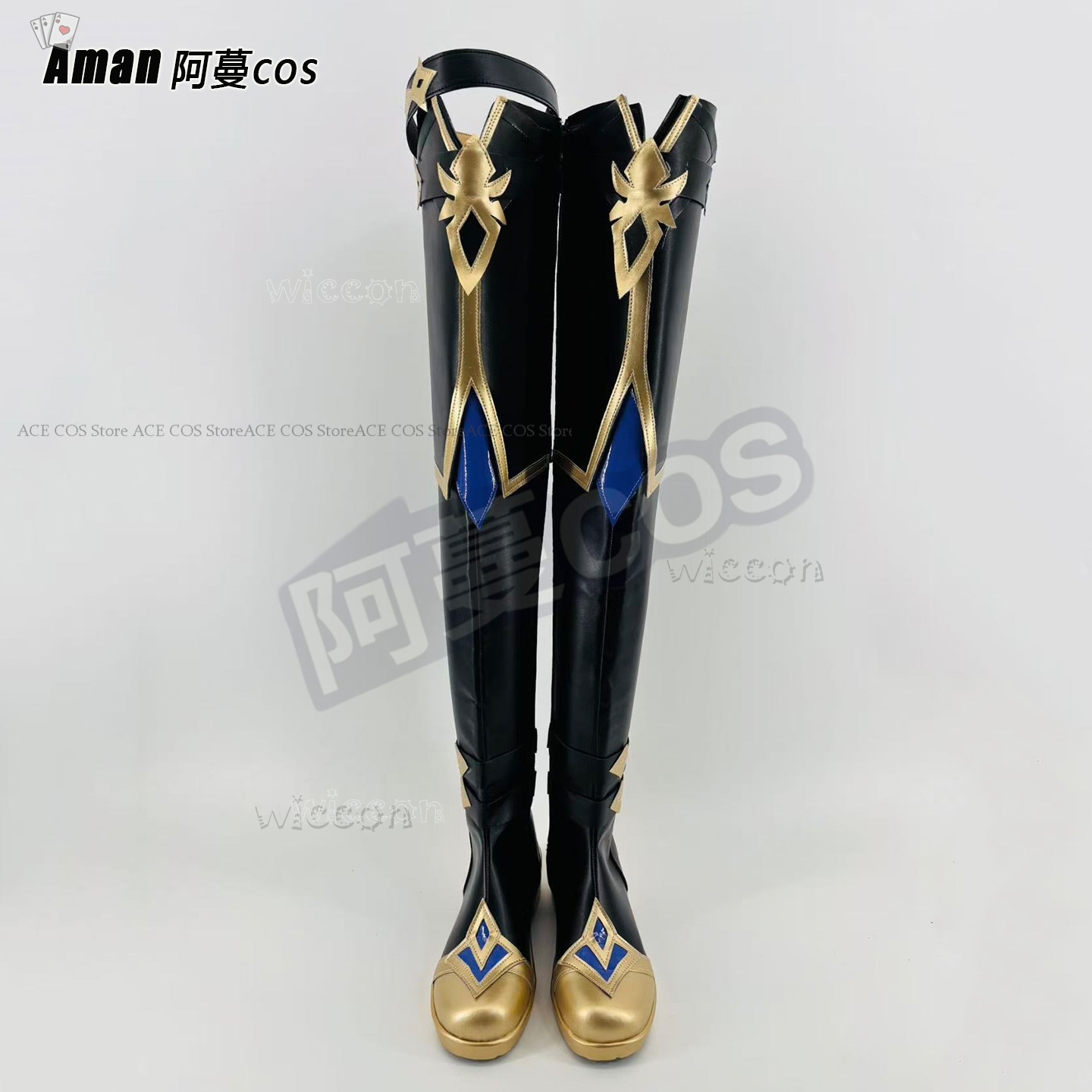 Genshin Impact Lohen High Knee - đánh giá và giá Anime Cosplay Plus Size