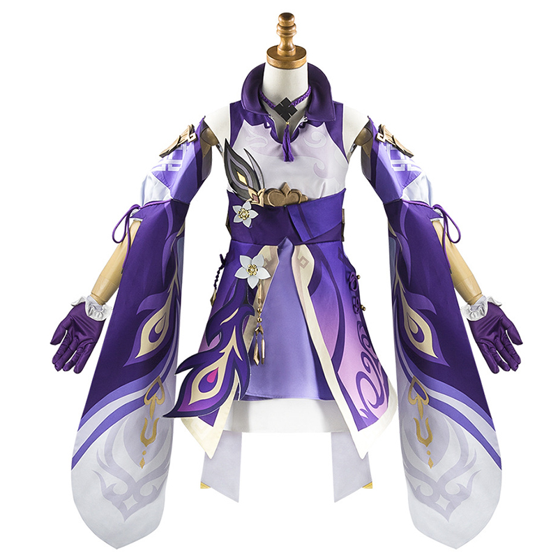 Genshin Impact Keqing Cosplay  - đánh giá và giá Anime Cosplay In Chinese