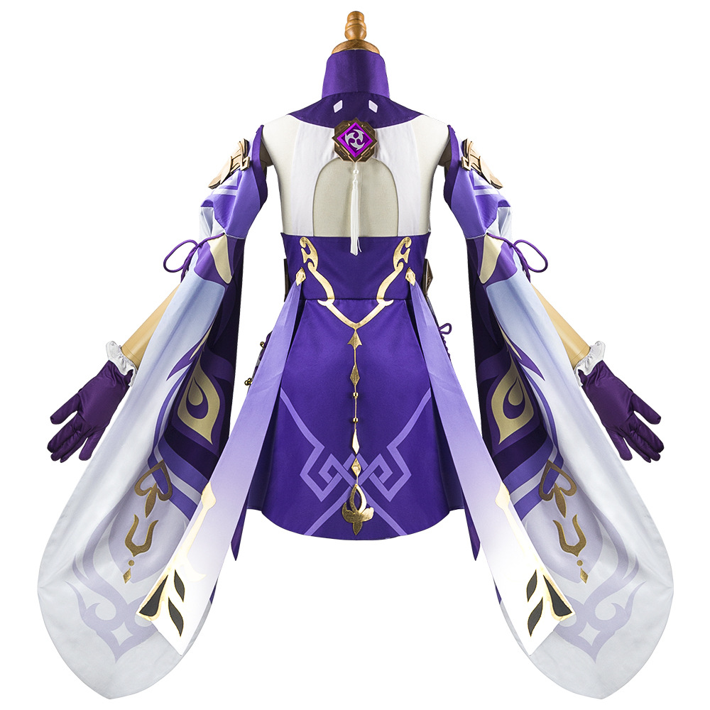 Genshin Impact Keqing Cosplay  - đánh giá và giá Anime Cosplay In Chinese