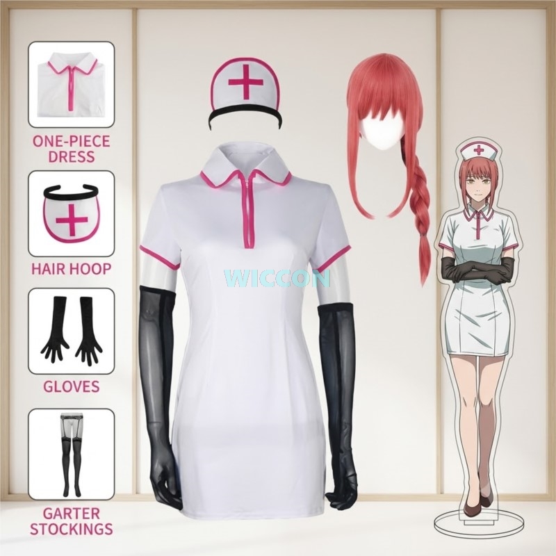 Anime Chainsow Man Cosplay Cos - đánh giá và giá Anime Cosplay Nurse