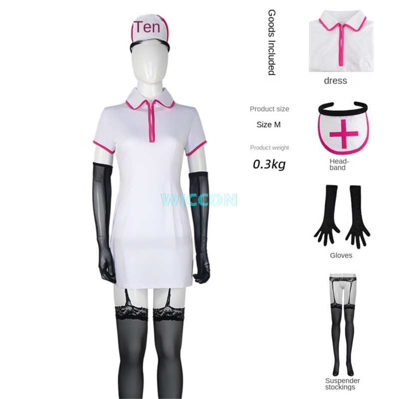 Anime Chainsow Man Cosplay Cos - đánh giá và giá Anime Cosplay Nurse