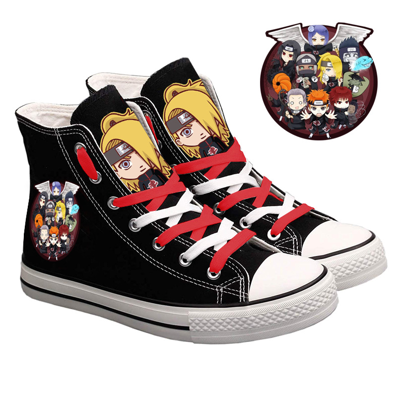 Naruto Uzumaki High-Top Canvas - đánh giá và giá Anime Cosplay Ideas For Couples