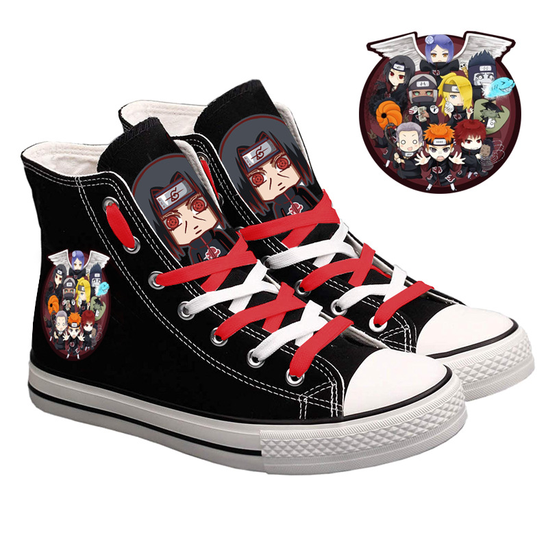 Naruto Uzumaki High-Top Canvas - đánh giá và giá Anime Cosplay Ideas For Couples