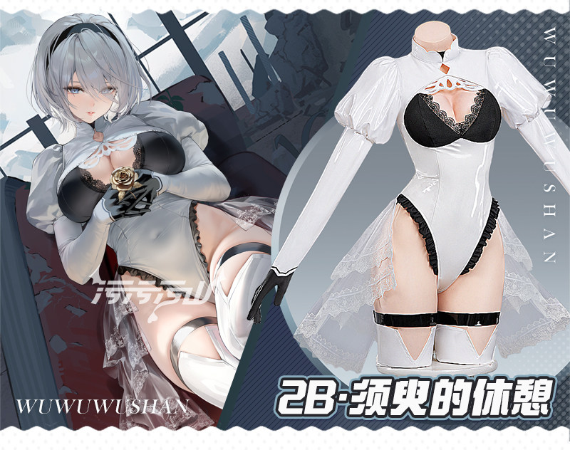 Azur Lane Linkage Automata 2B  - đánh giá và giá Anime Cosplay Jumpsuit