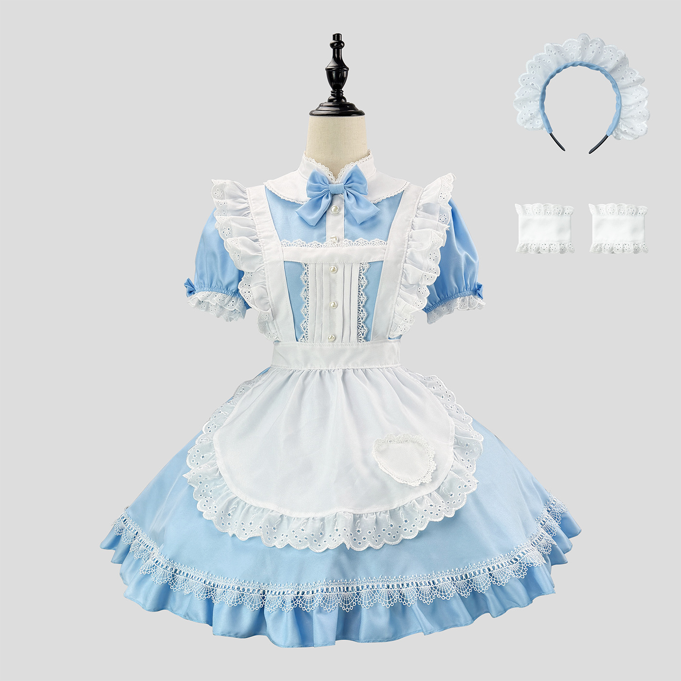 Women Lovely Cute Lolita Maid  - đánh giá và giá Anime Cosplay Plus Size