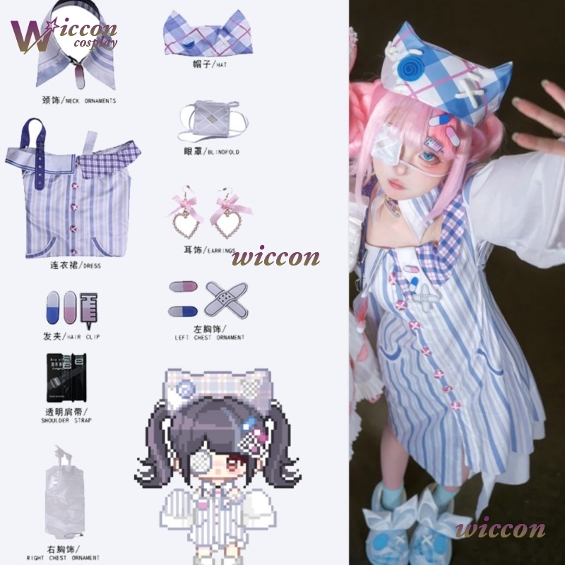 Eyepatch Jirai Kei Infinity Ni - đánh giá và giá Anime Cosplay Outfit Ideas