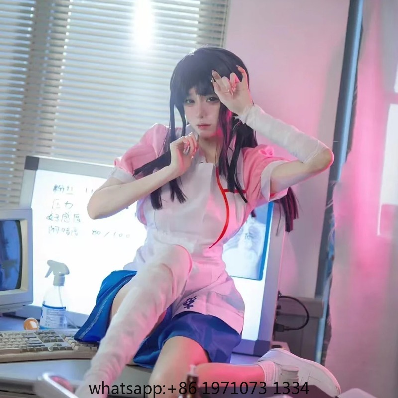 Danganronpa Mikan Tsumiki Cosp - đánh giá và giá Anime Cosplay Nurse
