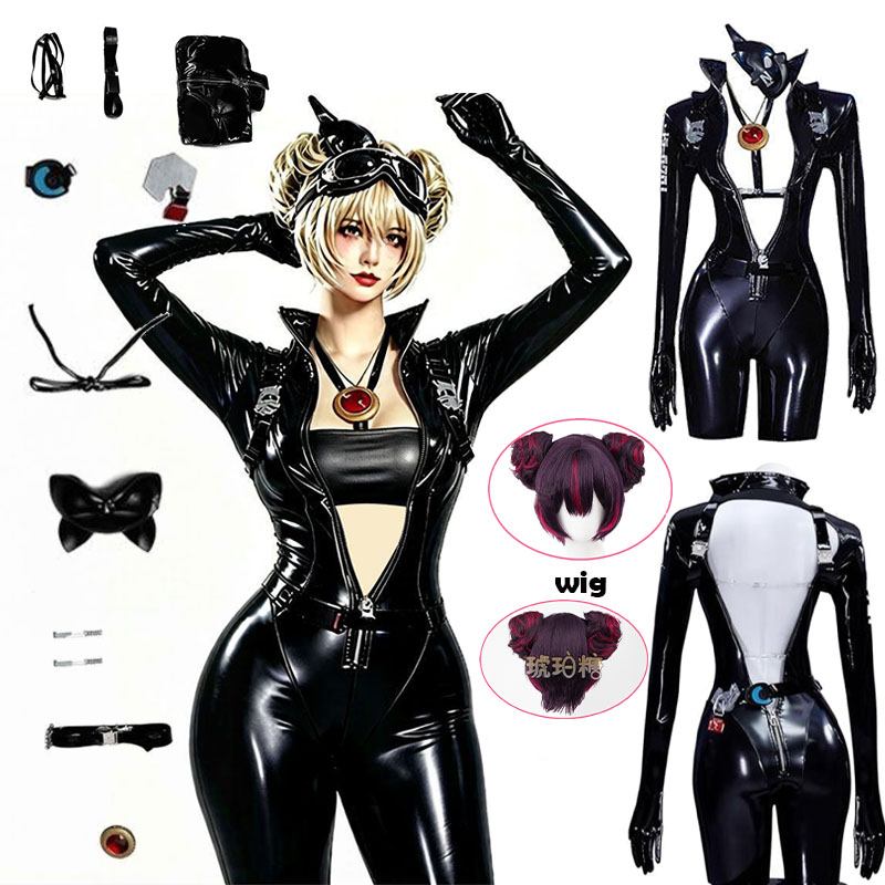 WHH Anime Nikke Quency Cosplay - đánh giá và giá Anime Cosplay Jumpsuit