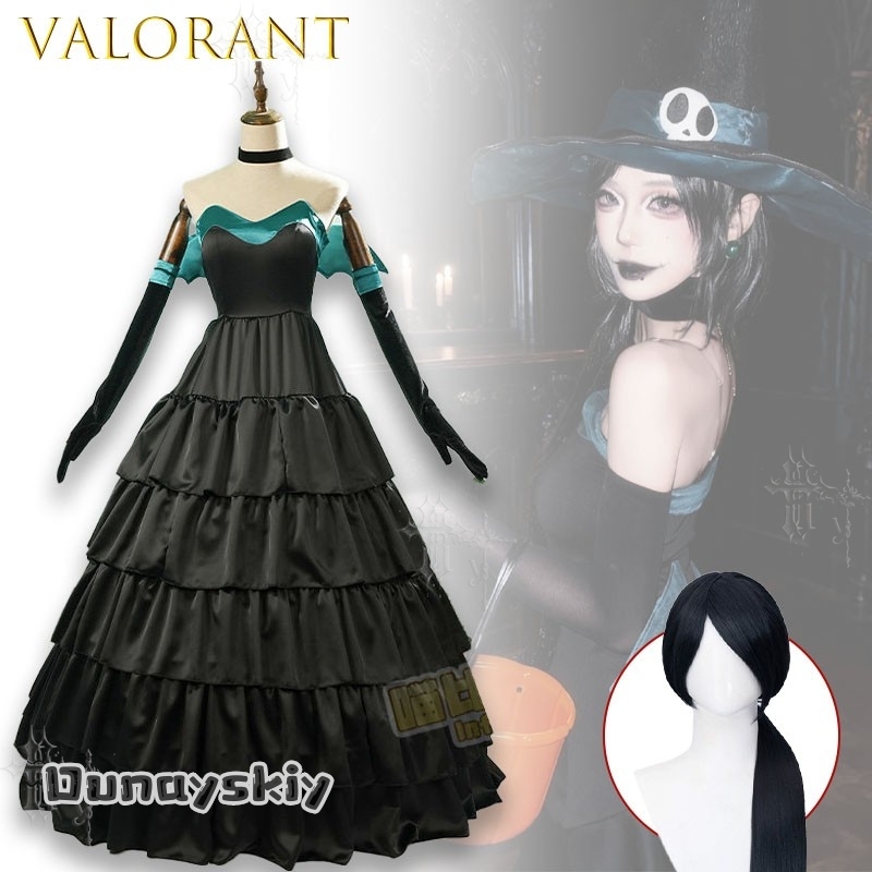 CR6.23*Valorant Halloween Sage - đánh giá và giá Anime Cosplay Nurse