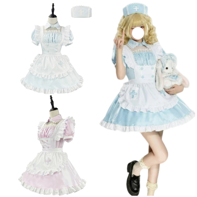 Anime Nurse Uniform Set Cospla - đánh giá và giá Anime Cosplay Nurse