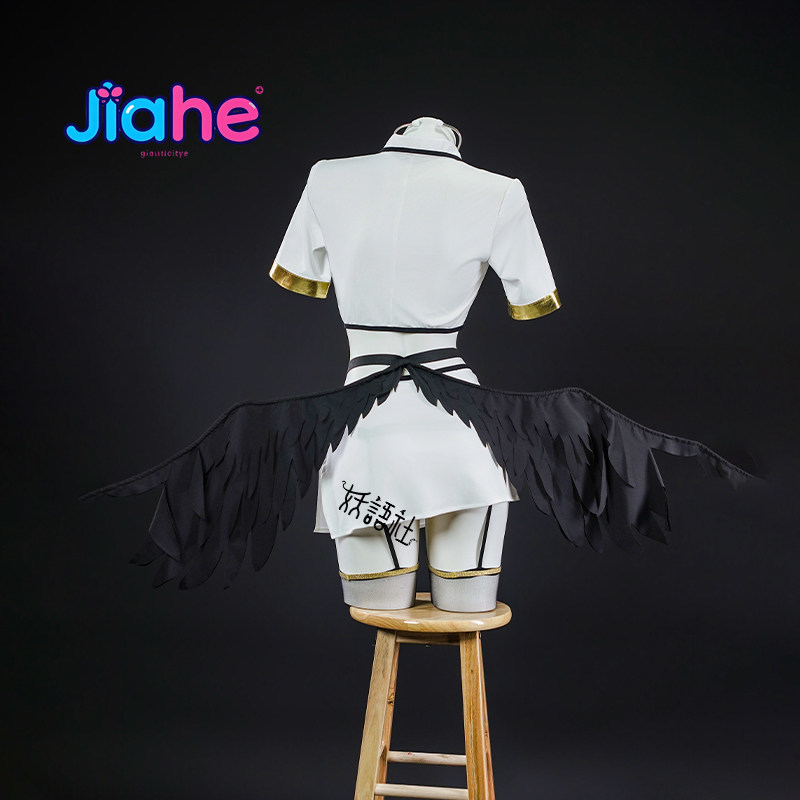 Anime Overlord albedo Cosplay  - đánh giá và giá Anime Cosplay Nurse