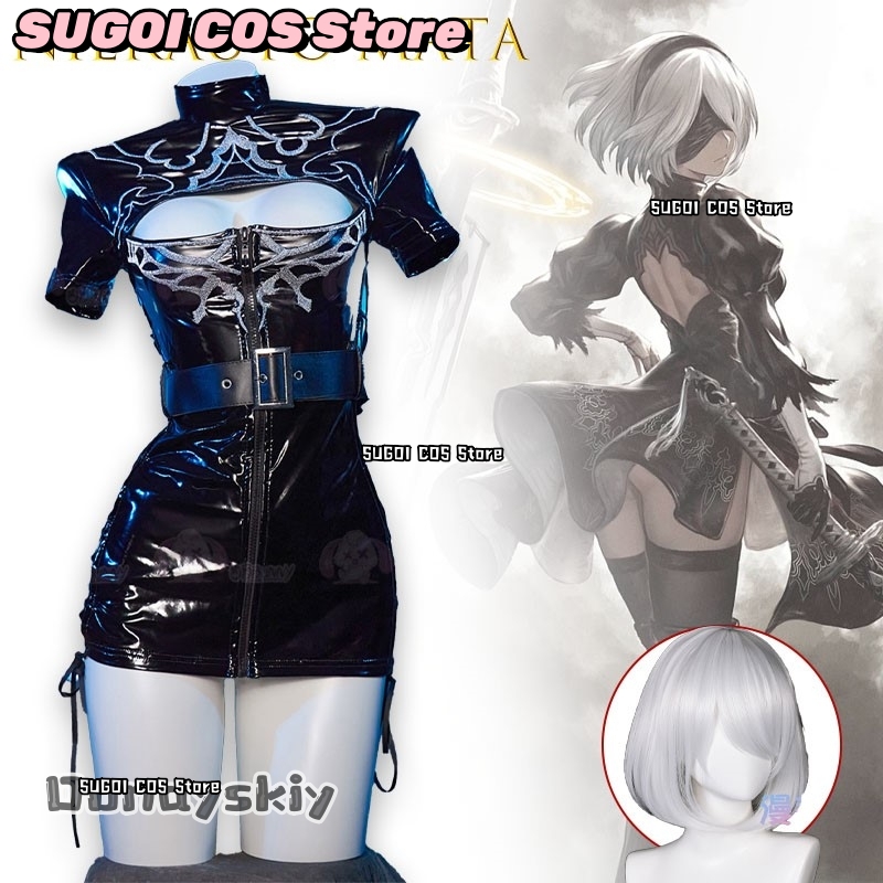 SUGOI@NieRut omata 2B Gothic N - đánh giá và giá Anime Cosplay Nurse